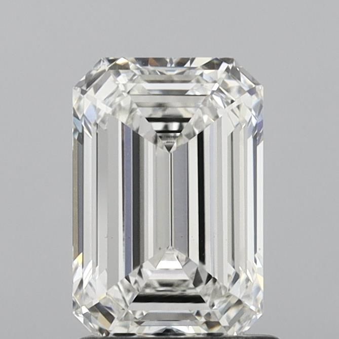 Diamant de laboratoire émeraude F VS1 de 1,56 carat