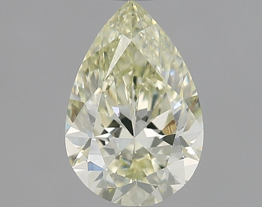 Diamant naturel poire de 0,91 ct (couleur M, pureté VS1, GIA)