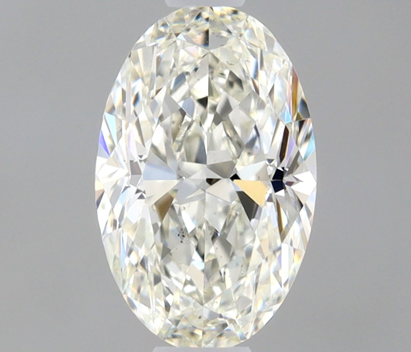 0.41 Carat J-SI1 Oval Cut Diamond