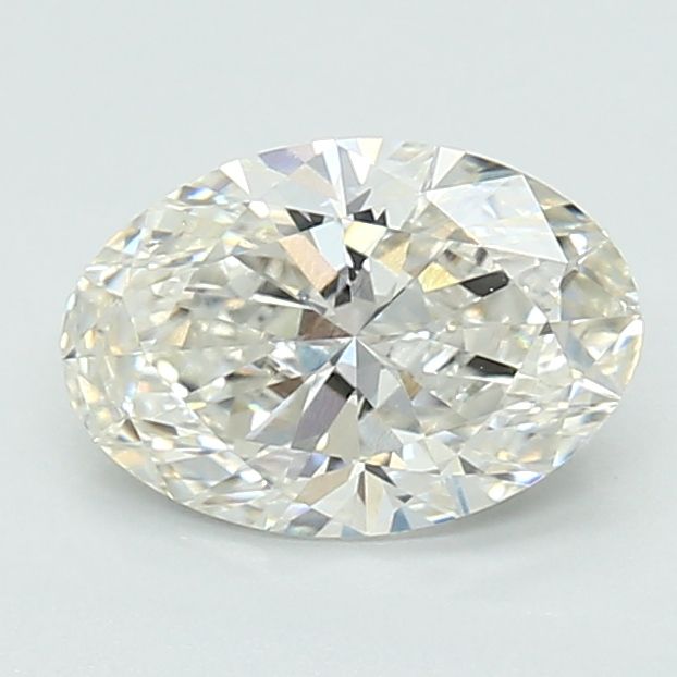 Diamant de laboratoire ovale G-VVS2 de 1 carat