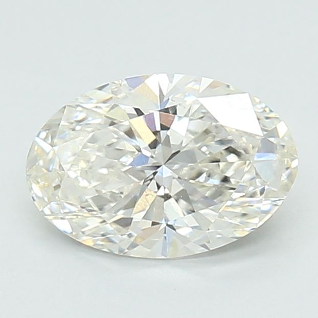 Diamant de laboratoire ovale H-VVS2 de 1 carat