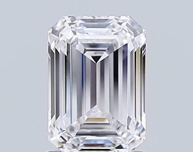 1.51 Carat D-VVS2 Emerald Lab Diamond