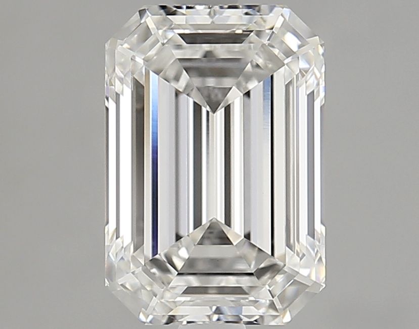 2.6 Carat E-VVS2 Emerald Lab Diamond