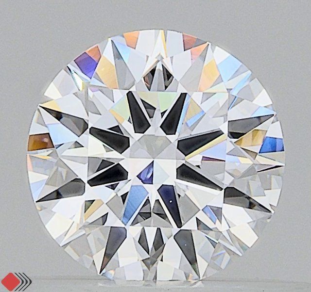 0.5 Carat D-IF Round Lab Diamond