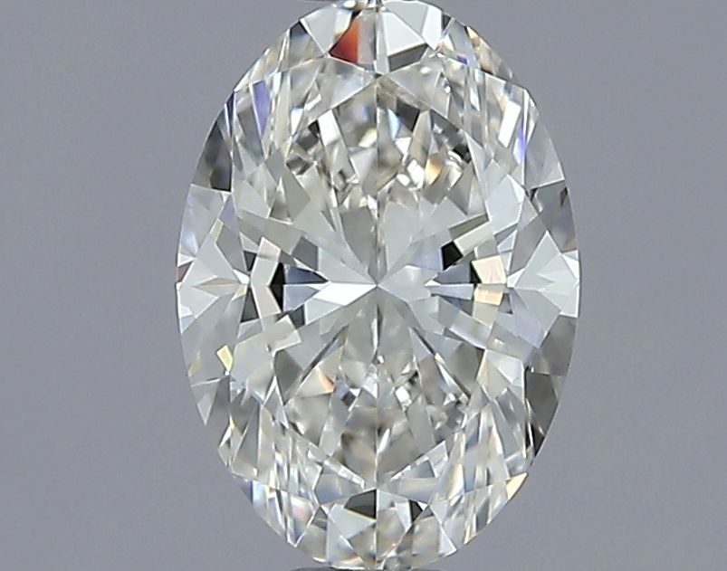 1.00 Carat I-VVS2 Oval Cut Diamond