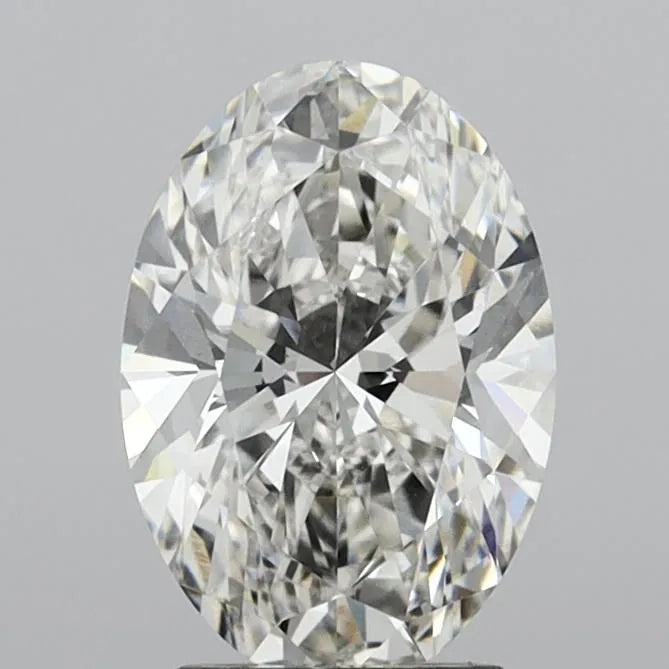 3.02ct Oval Lab Grown Diamond (Colour G, Clarity VS1, IGI Certified)