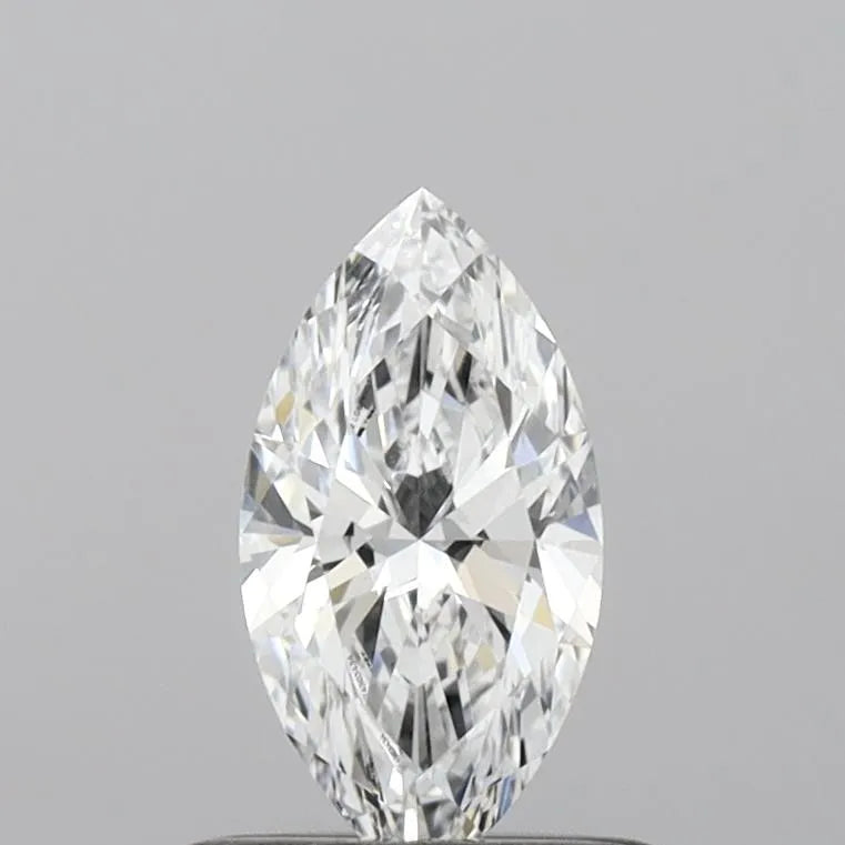 Diamant de laboratoire Marquise de 0,50 ct (couleur D, pureté VS1, IGI)