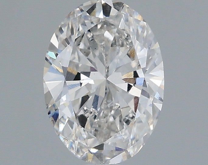 0.79 Carat F-VS2 Oval Lab Diamond