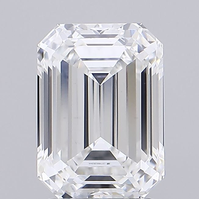 2.81 Carat D-VS1 Emerald Lab Diamond