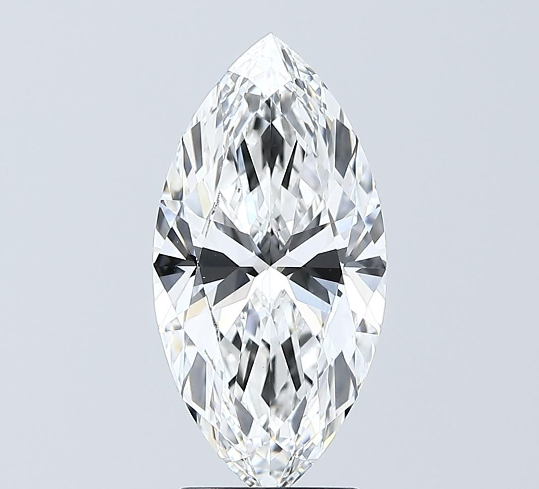 2.50 Carat E-VVS2 Marquise Lab Diamond