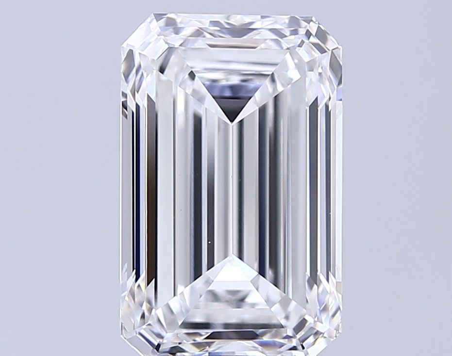 5 Carat D-VVS2 Emerald Lab Diamond