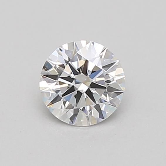 Diamant rond de 0,32 ct cultivé en laboratoire (couleur D, pureté VVS2, ID de coupe, IGI)