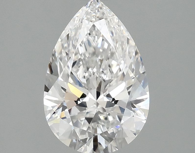1.41 Carat D-VS2 Pear Lab Diamond