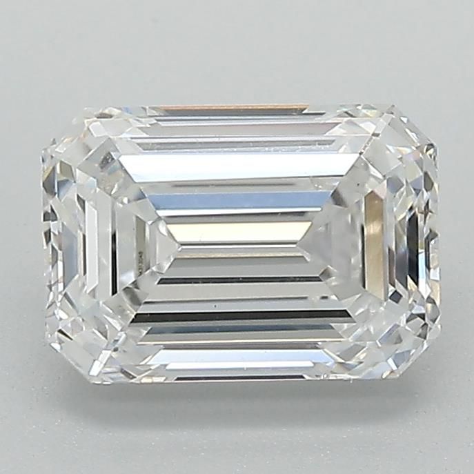 1.52 Carat F-VS2 Emerald Lab Diamond