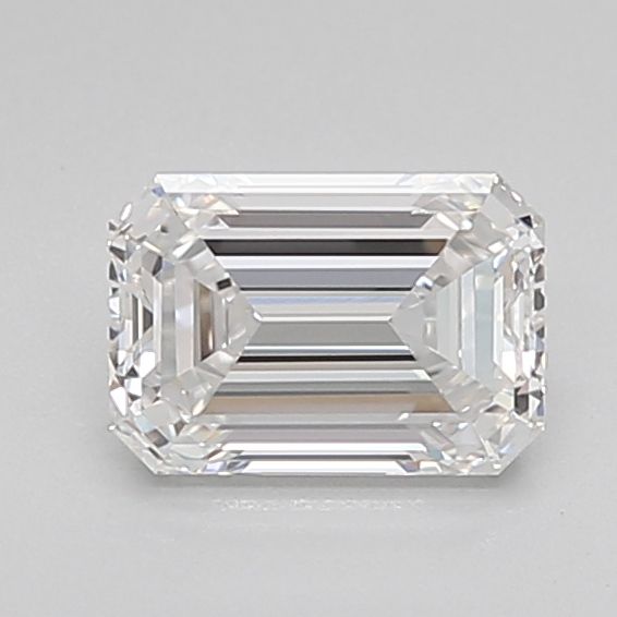 Diamant émeraude D VVS1 de 0,96 carat