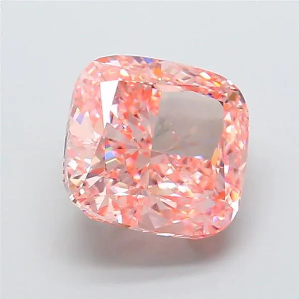 7.01ct Cushion modified Lab Grown Diamond (Colour Fancy Intense Pink, Clarity VS1, IGI Certified)