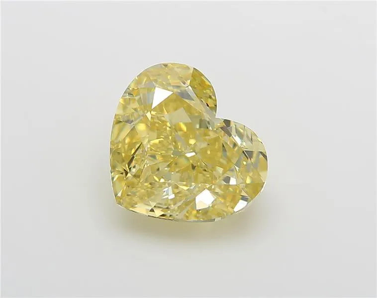 7.51ct Heart Natural Diamond (Colour Fancy Intense Yellow, Clarity VS1, GIA Certified)
