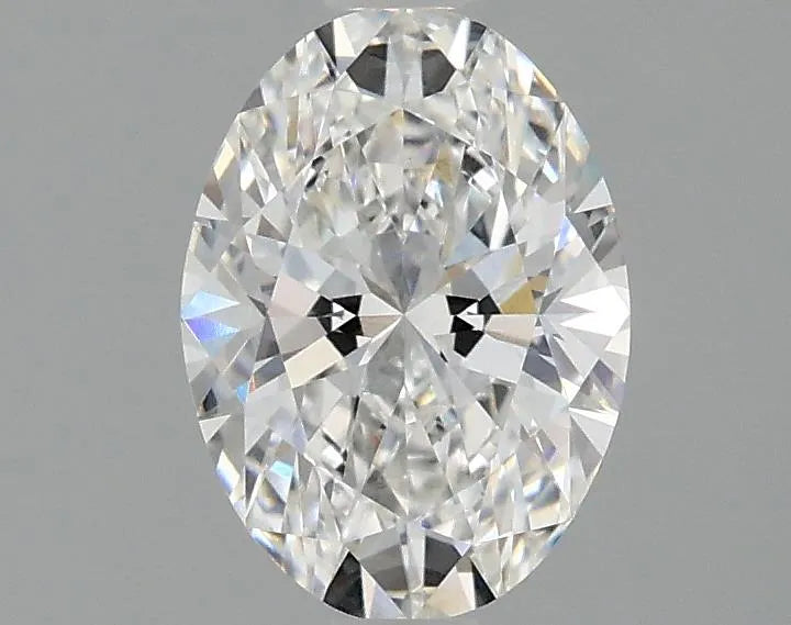 Diamant ovale de 1,20 ct cultivé en laboratoire (couleur E, pureté VVS2, IGI)