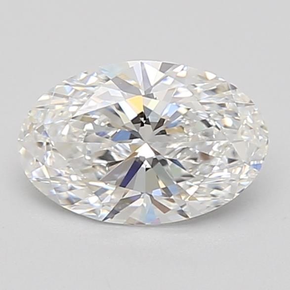 0.79 Carat D-VVS2 Oval Lab Diamond