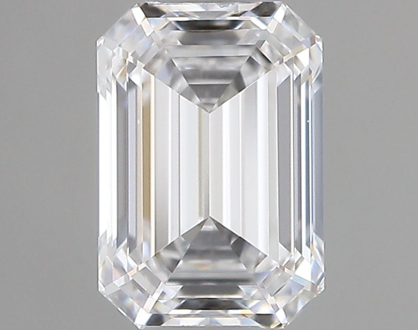 0.53 Carat D-VVS1 Emerald Lab Diamond