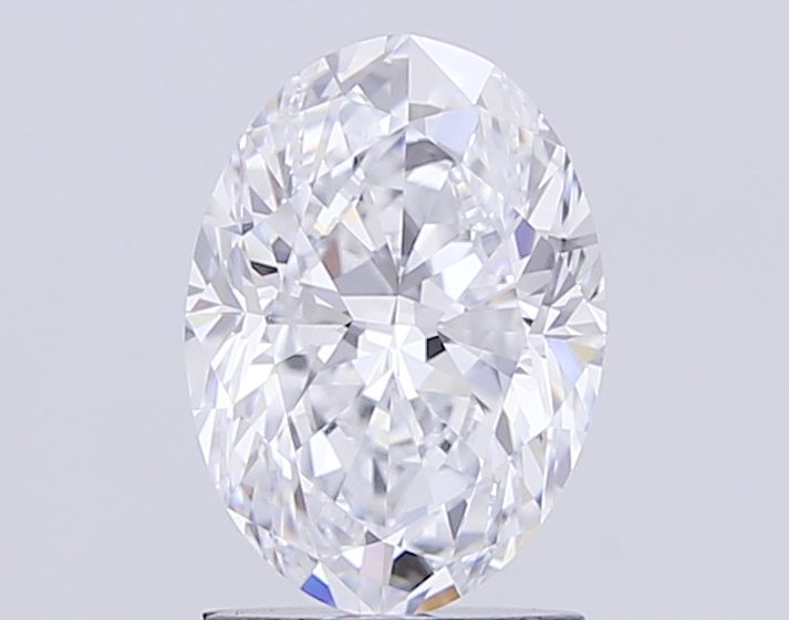 1.46 Carat D-VVS1 Oval Lab Diamond