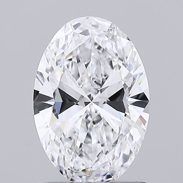1.00 Carat D-VVS1 Oval Lab Diamond