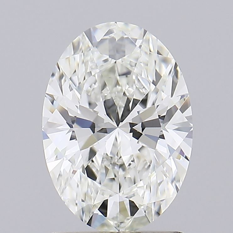 Diamant de laboratoire ovale G VVS2 de 1,54 carat