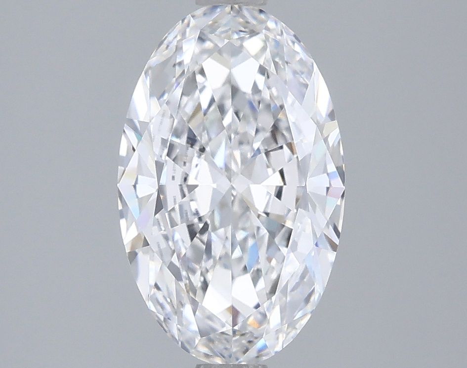 2.00 Carat D-VVS2 Oval Lab Diamond