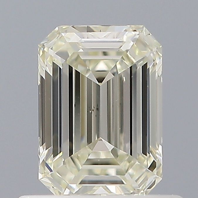 0.60 Carat K-VS2 Emerald Cut Diamond