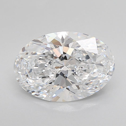 OVAL 3.46ct D VVS1 - EX EX