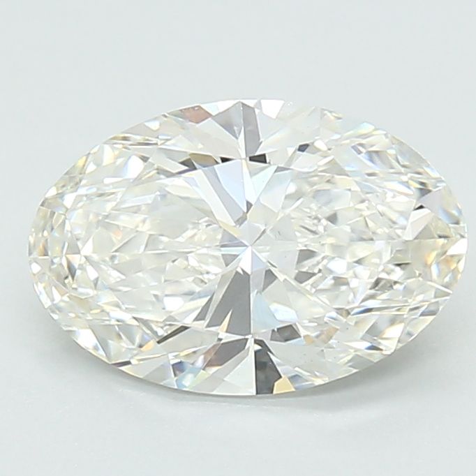 Diamant de laboratoire ovale G-VS1 de 1,56 carat