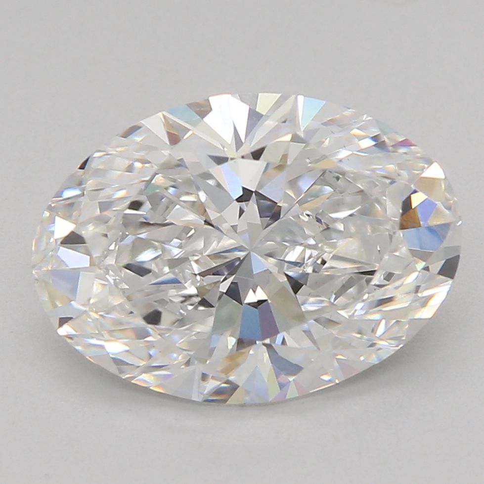 Diamant de laboratoire ovale E-VS2 de 2,03 carats