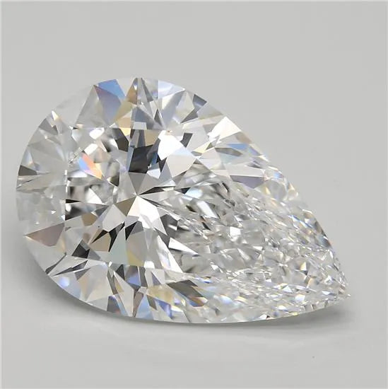 8.02ct Pear Lab Grown Diamond (Colour D, Clarity VVS1, GIA Certified)