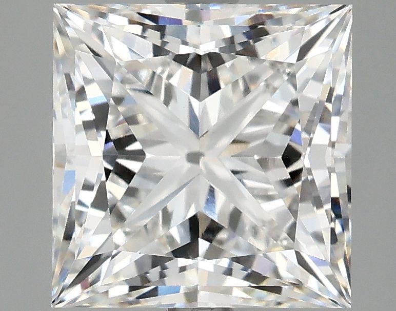 4.09 Carat E-VVS2 Princess Lab Diamond