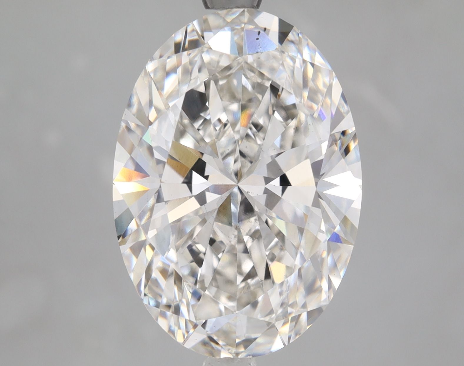 5.00 Carat G-VS2 Oval Lab Diamond