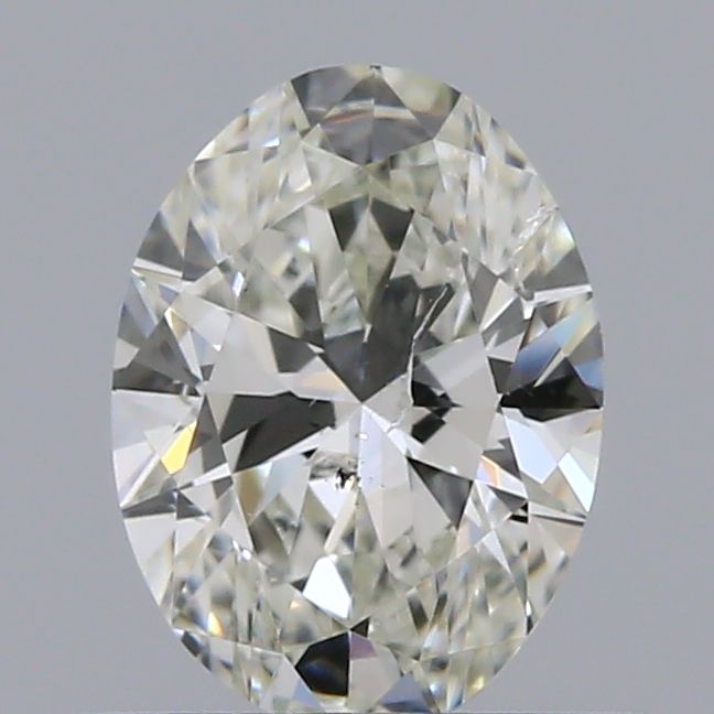 0.51 Carat H-SI2 Oval Cut Diamond