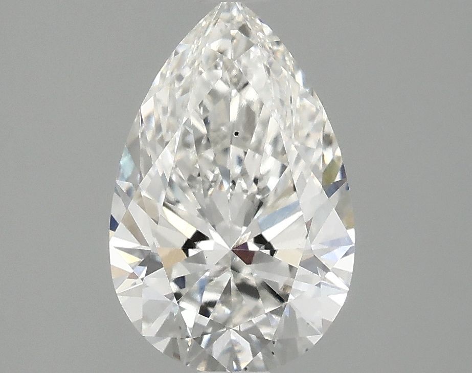 1.93 Carat F-VS2 Pear Lab Diamond