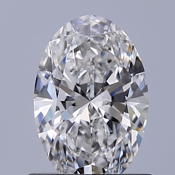 0.84 Carat F-VVS2 Oval Lab Diamond