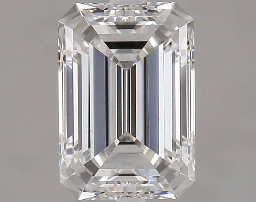 Diamant émeraude G VS1 de 2,04 carats