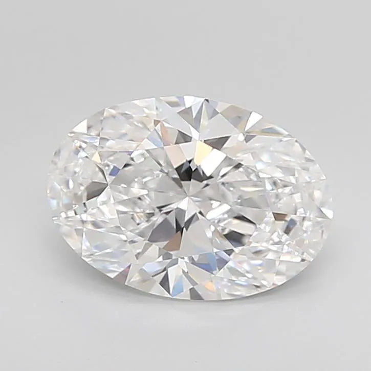 2.00ct Oval Lab Grown Diamond (Colour D, Clarity VVS1, Cut EX, IGI Certified)