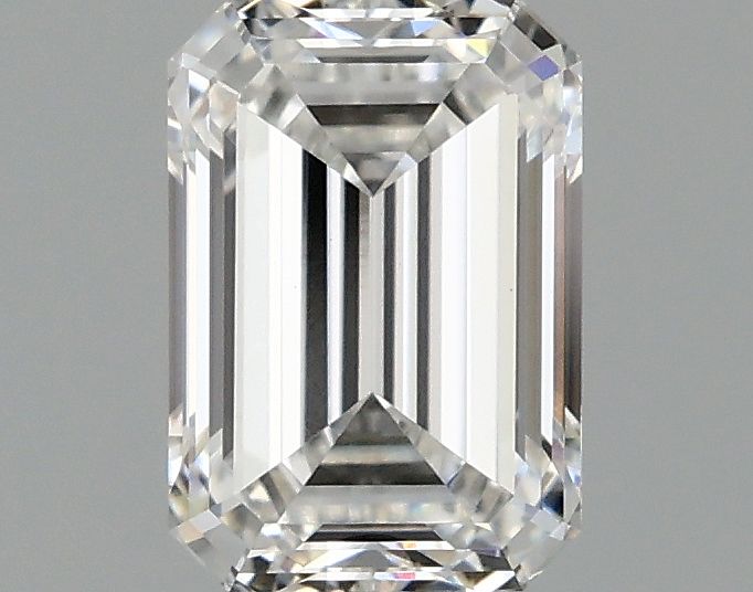 0.97 Carat E-VVS2 Emerald Lab Diamond