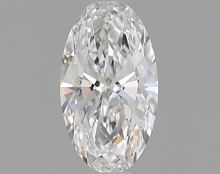 0.69 Carat D-VVS2 Oval Lab Diamond