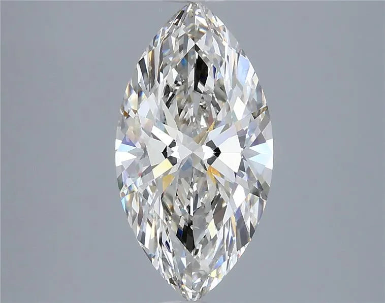 Diamant de laboratoire Marquise de 2,52 ct (couleur H, pureté VS1, IGI)