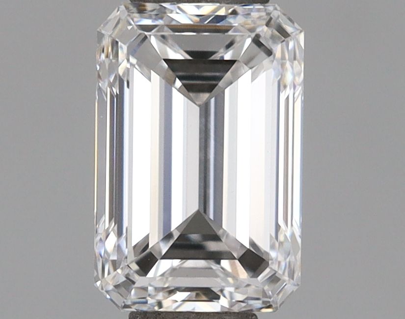 0.95 Carat D-VVS2 Emerald Lab Diamond