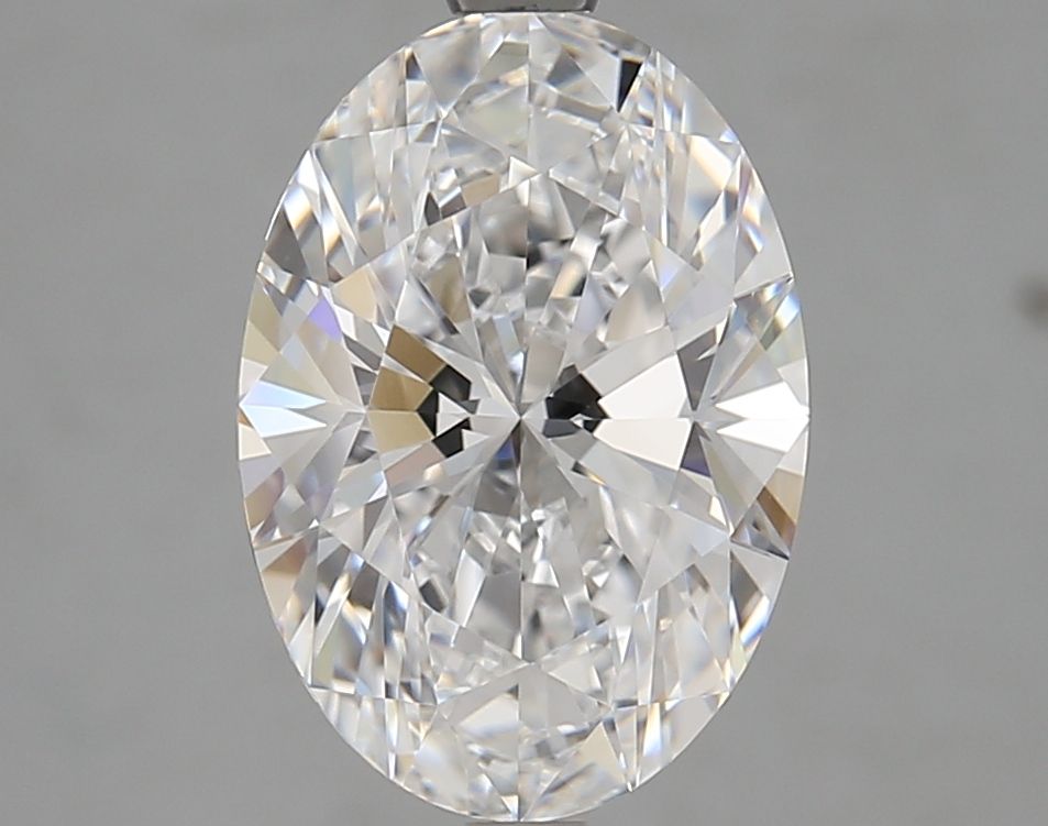 3.51 Carat D-VVS1 Oval Lab Diamond