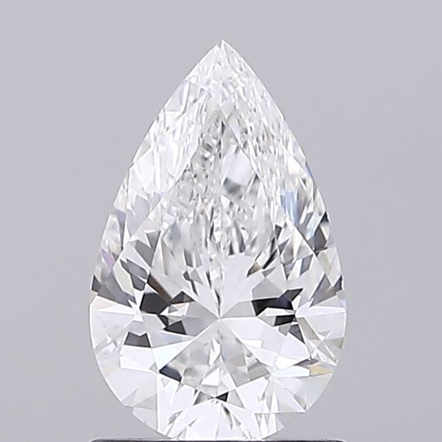 1.00 Carat E-VS2 Pear Lab Diamond