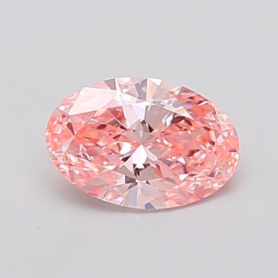 1.00 Carat Oval Cut Fancy Pink