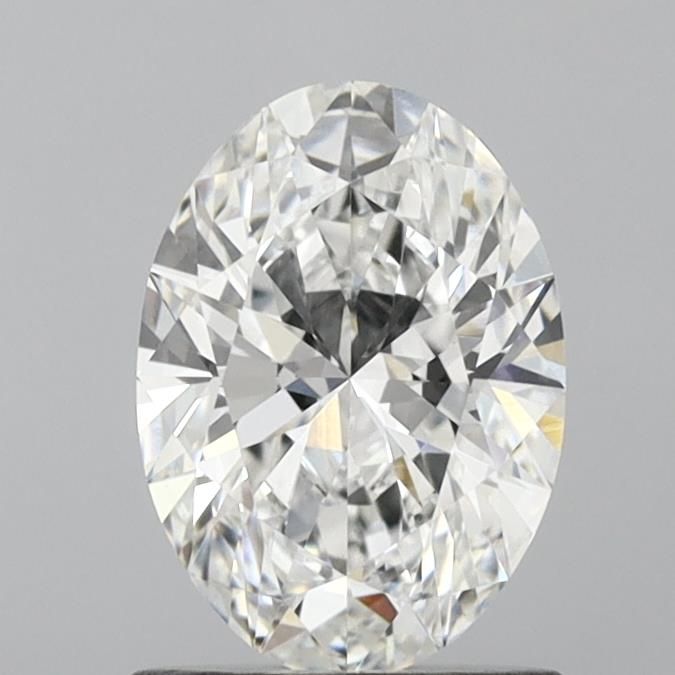 Diamant ovale E VVS2 de 1,08 carat