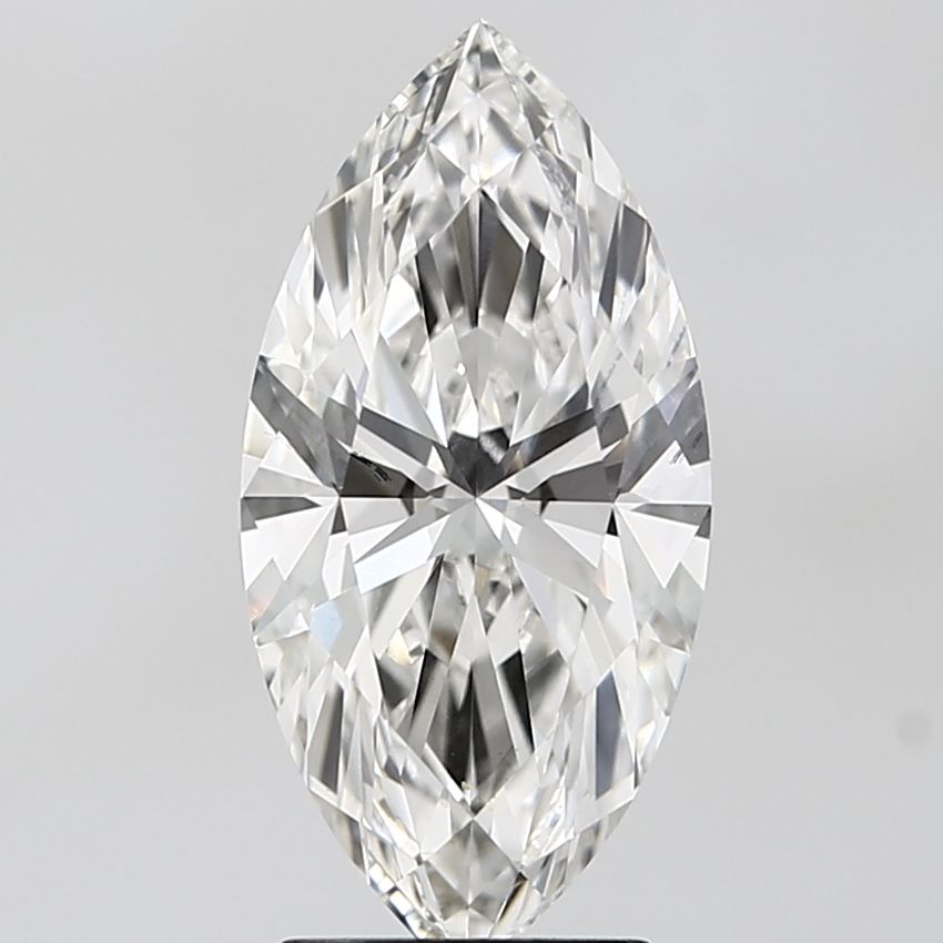 3.09 Carat G-VVS2 Marquise Lab Diamond