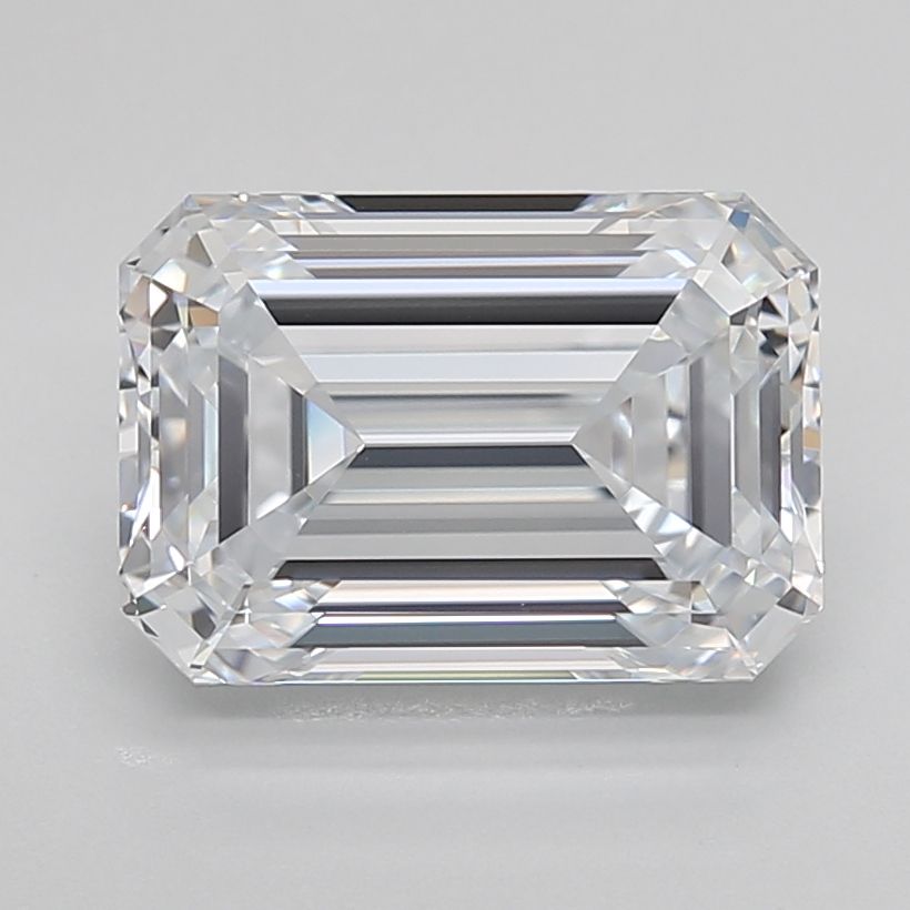 Diamant de laboratoire émeraude F-VVS1 de 3,90 carats